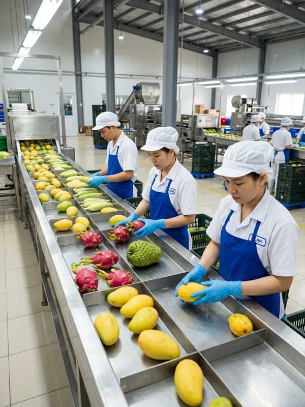 Chọn lọc nguyên liệu